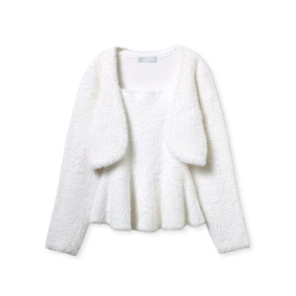 LANVIN en Bleu ランバンオンブルー  長袖ニット  サイズ:38  ホワイト  レディース ケーブルスリーブボリューム袖ニット トップス 楽天市場】LANVIN en Bleu ランバンオンブルー 長袖ニット