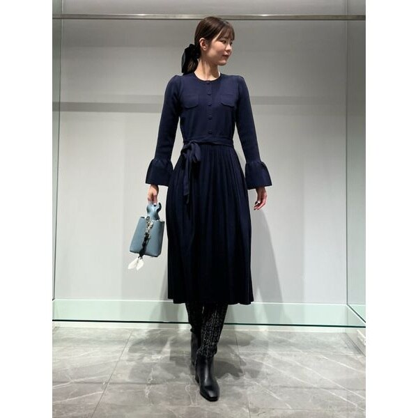 セルフォード ロングコート ネイビー 36 CELFORD（セルフォード）の