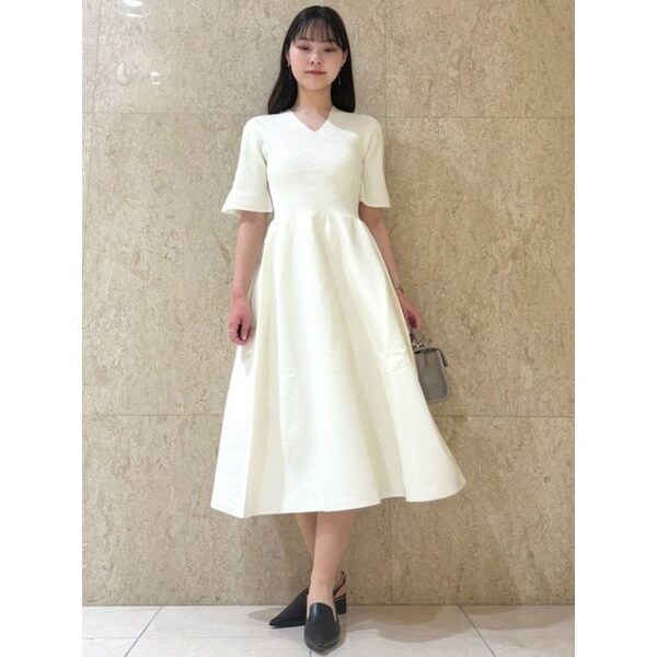 ストレッチカシュクールワンピース | セルフォード(CELFORD