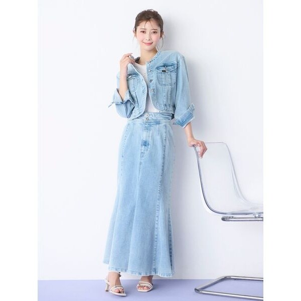 セルフォード　ベルト付きフラワーJQスカート ベルト付きフラワーJQスカート(SKIRT（スカート）)｜CELFORD
