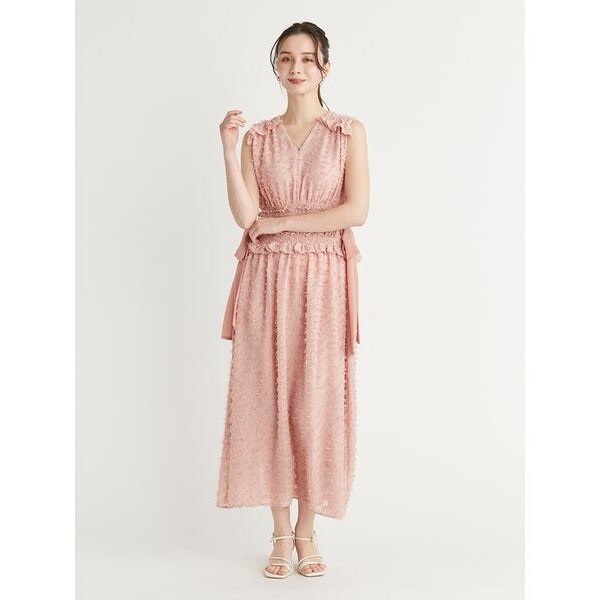 ノースリサイドリボンワンピース CELFORD 36 ノースリサイドリボンワンピース(デイリーワンピース)｜DRESS