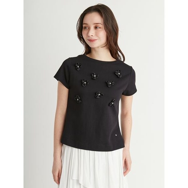 ウォータードロップスフラワーTシャツ | セルフォード(CELFORD
