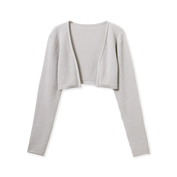 CELFORD（セルフォード）チャームポケットカーディガン　グレー チャームポケットカーディガン（ルームウェア/パジャマ