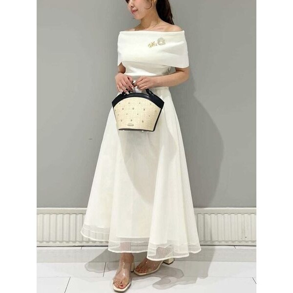 ノースリサイドリボンワンピース CELFORD 36 ノースリサイドリボンワンピース(デイリーワンピース)｜DRESS