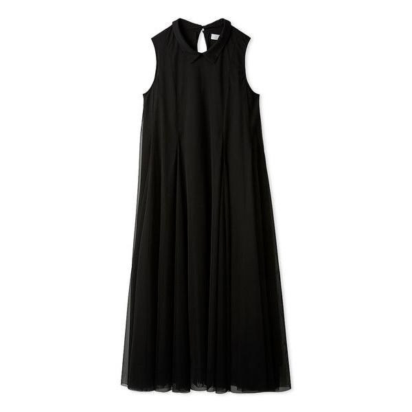 ☆新品☆IENAイエナ　Mi＊バックリボンAラインワンピース　38黒 IENA】イエナ Mi * バックリボンAラインワンピース - メルカリ