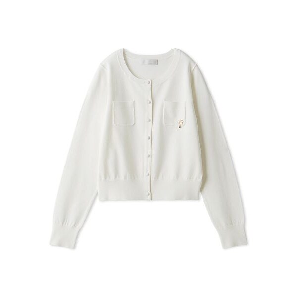 9Pegopa9 新品タグ付 セルフォード　ペプラムニットカーディガン CELFORD（セルフォード）の「CELFORD ペプラムニット