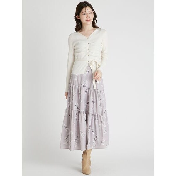 ティアードワンピース＆カーディガンセット | セルフォード(CELFORD