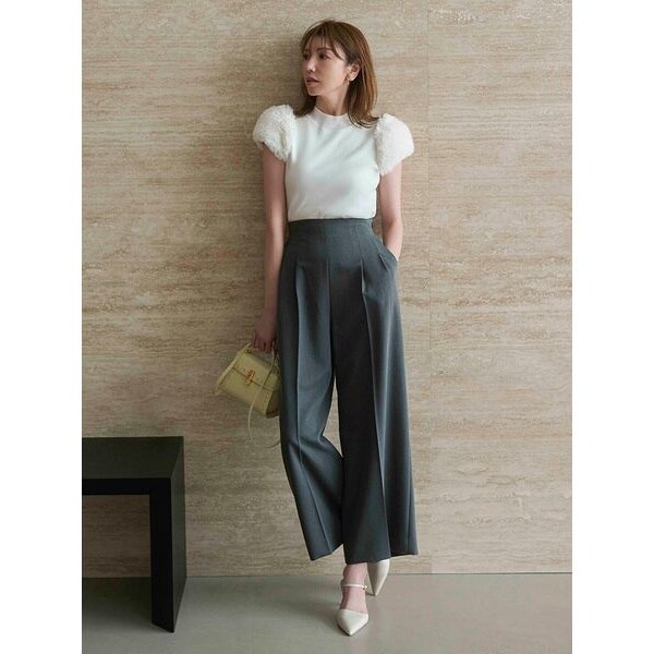 【美品】CELFORD♡ベルト付きハイウエストショートパンツ　2025ss ベルト付きハイウエストショートパンツ(ショートパンツ)｜PANTS