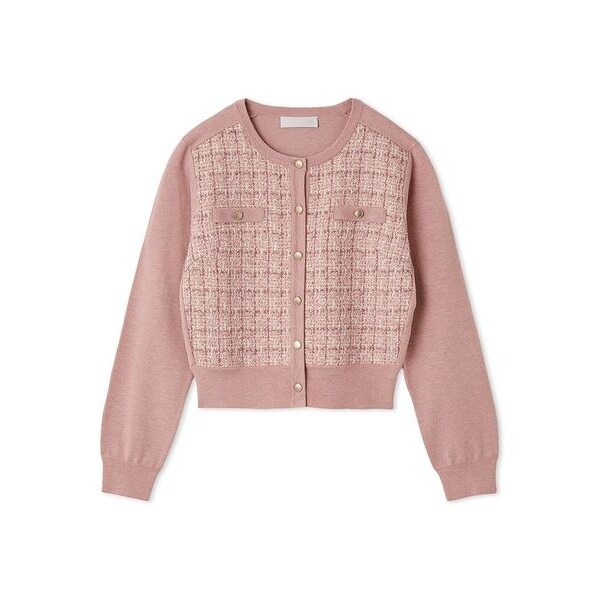 ツィードドッキングニットカーディガン | セルフォード(CELFORD