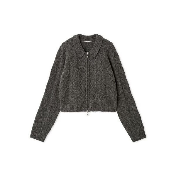 アラン柄ニットブルゾン | セルフォード(CELFORD) | マルイウェブチャネル