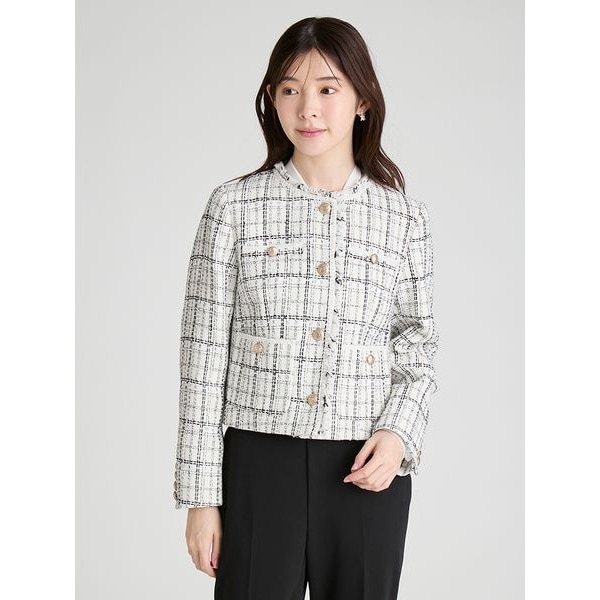 ラメツイードジャケット | グレースコンチネンタル(GRACE CONTINENTAL