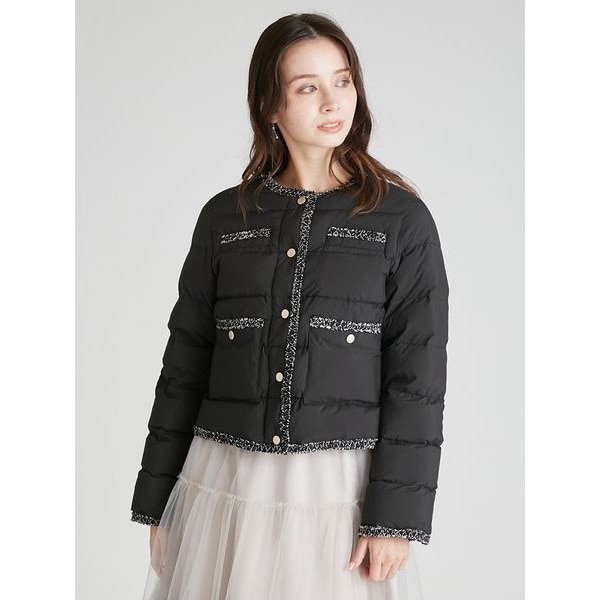 ナイロンワッシャーショートダウンジャケット | ホコモモラ