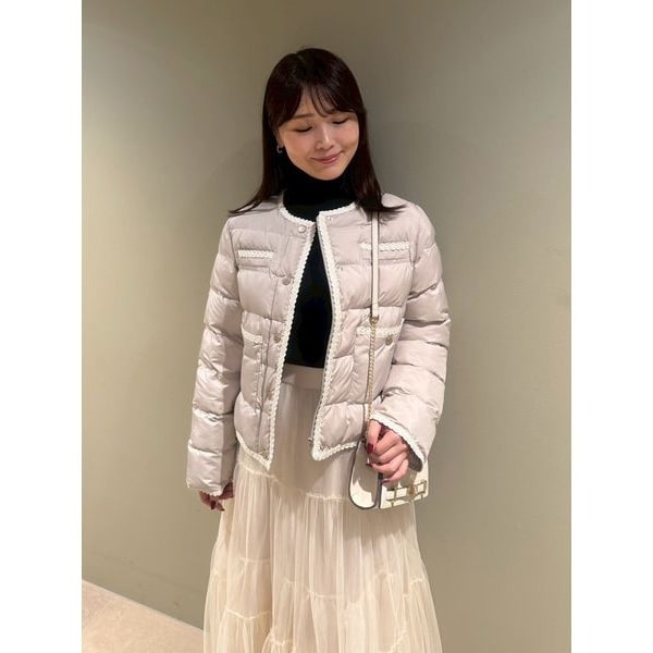 ナイロンワッシャーショートダウンジャケット | ホコモモラ