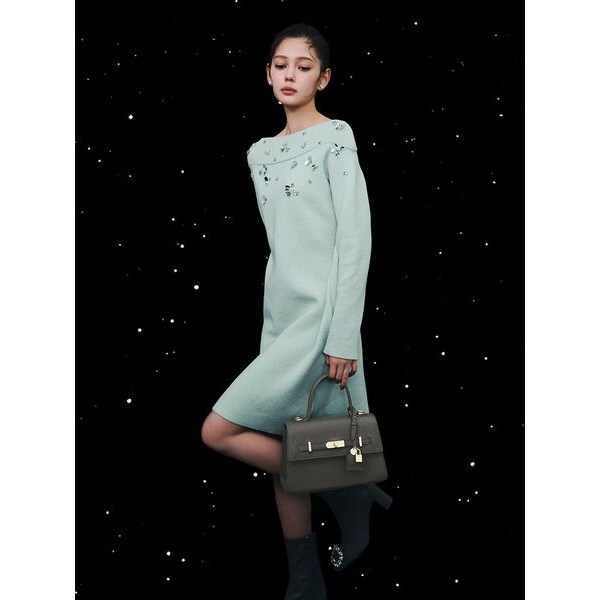 セルフォード❤︎ビジューニットワンピース ペタルビジューニットワンピース | セルフォード(CELFORD) | マルイ