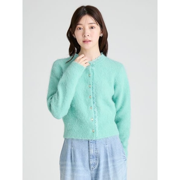 フラワーエンブロイダリーカーディガン | セルフォード(CELFORD