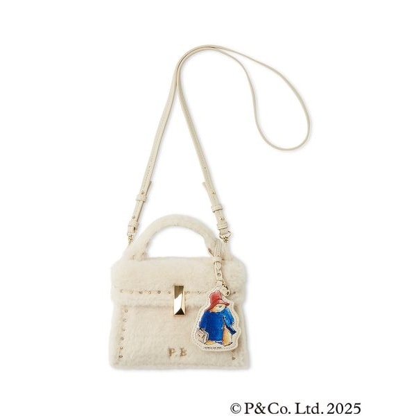 セルフォード ビジュースタッズマルチショルダー　ホワイト CELFORD リュタン】ビジュースタッズマルチショルダー | セルフォード(CELFORD