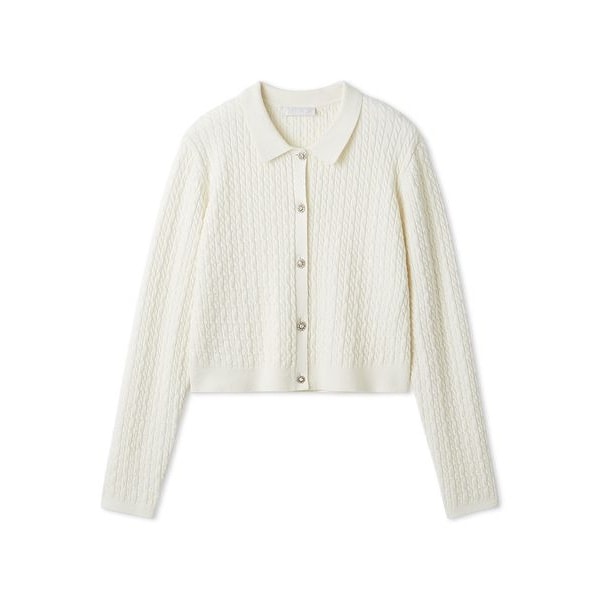 ペプラムシアーニットカーディガン | セルフォード(CELFORD) | マルイ