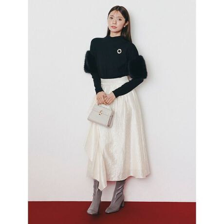 [^ԁFCWFS255062]NbVTȇ@ׂȌ򂪁A~̑ɏiȍʂYXJ[gBAVg[ɂꂽtAGtH[gXȉ؂₩o܂BVvȃgbvXƍ킹邾ŁAۓIȃX^COBZŋC܂AGߊƃfUC˔ꒅłByߍi^CvziEF[uii`F nFL LkF 򊴁FL ňF聦Ɩ̊֌WɂAۂFČꍇ܂B܂p\REX}[gtHȂǂ̊ɂA኱iƉ摜̃J[قȂꍇ܂B\߂Bi̐F́AiPi摜QƉB i摜̓Tv̂߁AFTCY̎dlɕύXꍇ܂̂ŁA\߂B