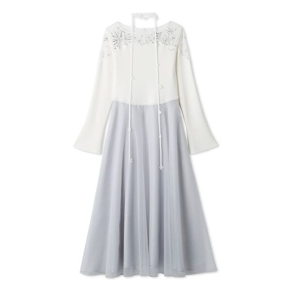 YUMI KATSURA for CELFORD】コラボスターリーニットドレス | セル