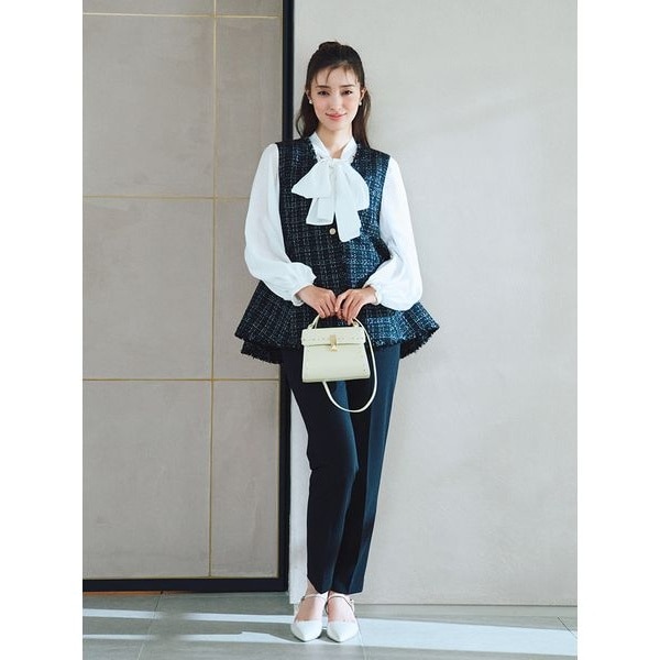 チェックツイードノースリベスト | ノーブル(Noble) | マルイウェブ