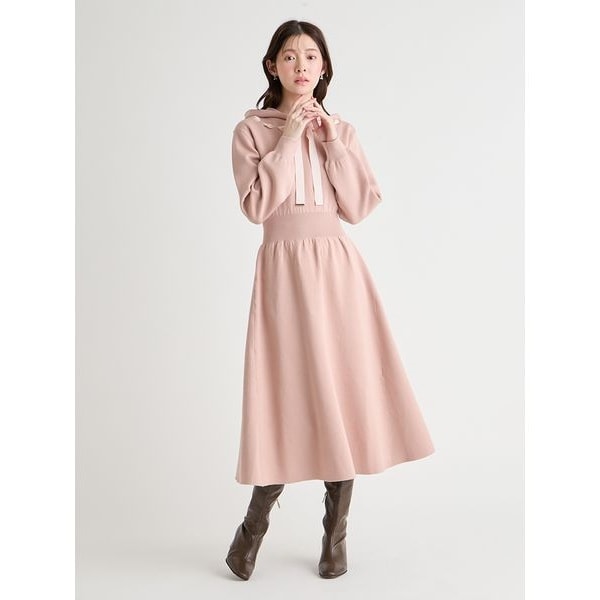 ウォッシャブル】シアーミックスホールガーメントワンピース | セル