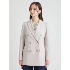 【セットアップ対応】ダブルブレストテーラードジャケット