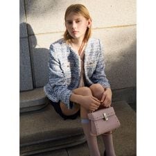 【セットアップ対応】フリンジツイードジャケット