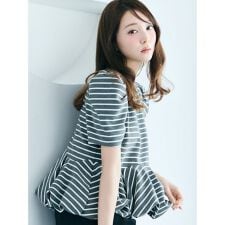 洗える】【WEB・一部店舗限定カラー】バルーンヘムアシンメトリー 