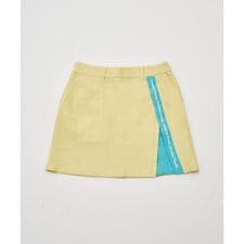 No.7(No.7)のバイカラースリットスカート