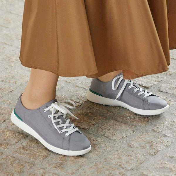 晴雨兼用・軽量・抗菌消臭】NUANCE RIBBON SNEAKERS スニーカー