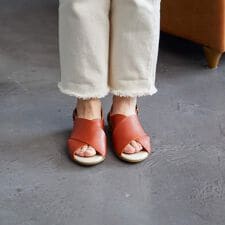 イング（シューズ）(ing)の【新色追加WEB限定】クロスデザインサンダル