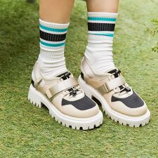 厚底スニーカーサンダル