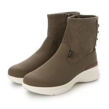 【レイン対応】厚底ストレッチブーツ