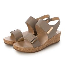 ダブルベルトウエッジサンダル