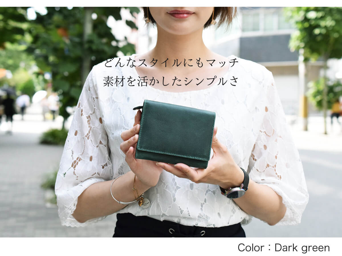 二つ折り財布 本革 レディース | ハレルヤ(Hallelujah) | HAW006 ...