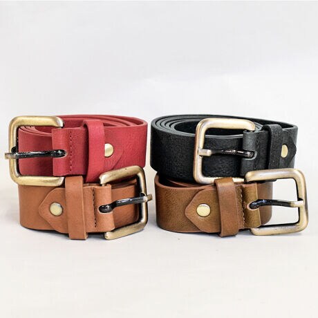 ベルト 革 メンズ レディース 本革 レザー スマート スリム カジュアル ビジネス ハレルヤ Hallelujah Hak047 ファッション通販 マルイウェブチャネル