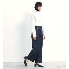 SOMETHING 【低身長さん向け】ワイドパンツ