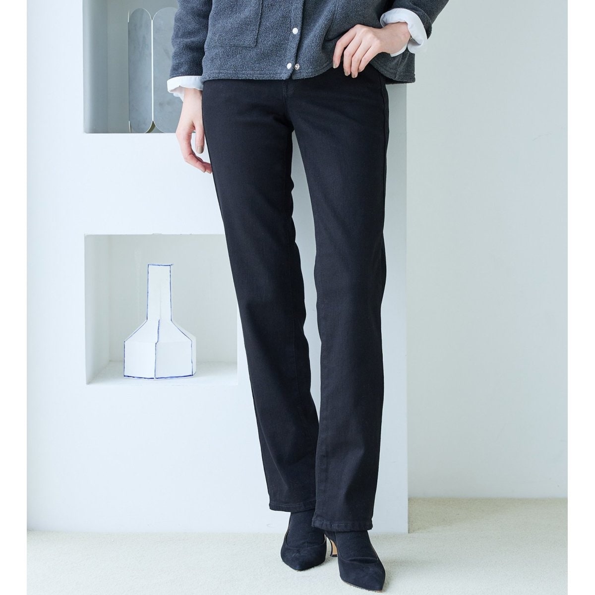 [�}���C]SOMETHING ELSA STANDARD �X�g���[�g�f�j���p���c/�T���V���O�iSOMETHING�j �u���b�N�f�j��