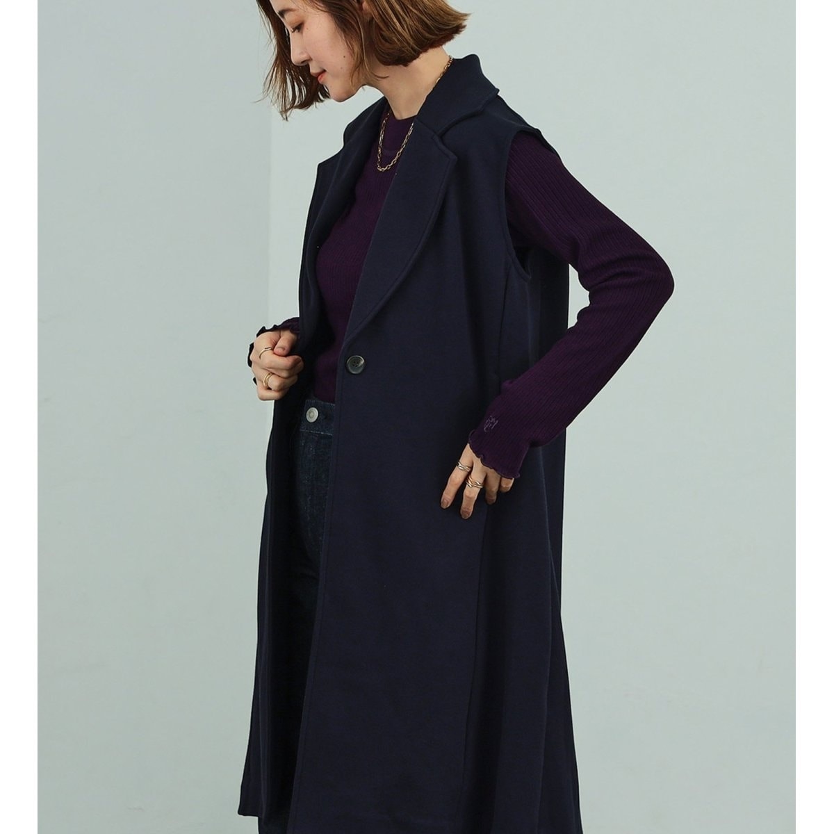 BOAT NECK ベスト | マウジー(MOUSSY) | マルイウェブチャネル