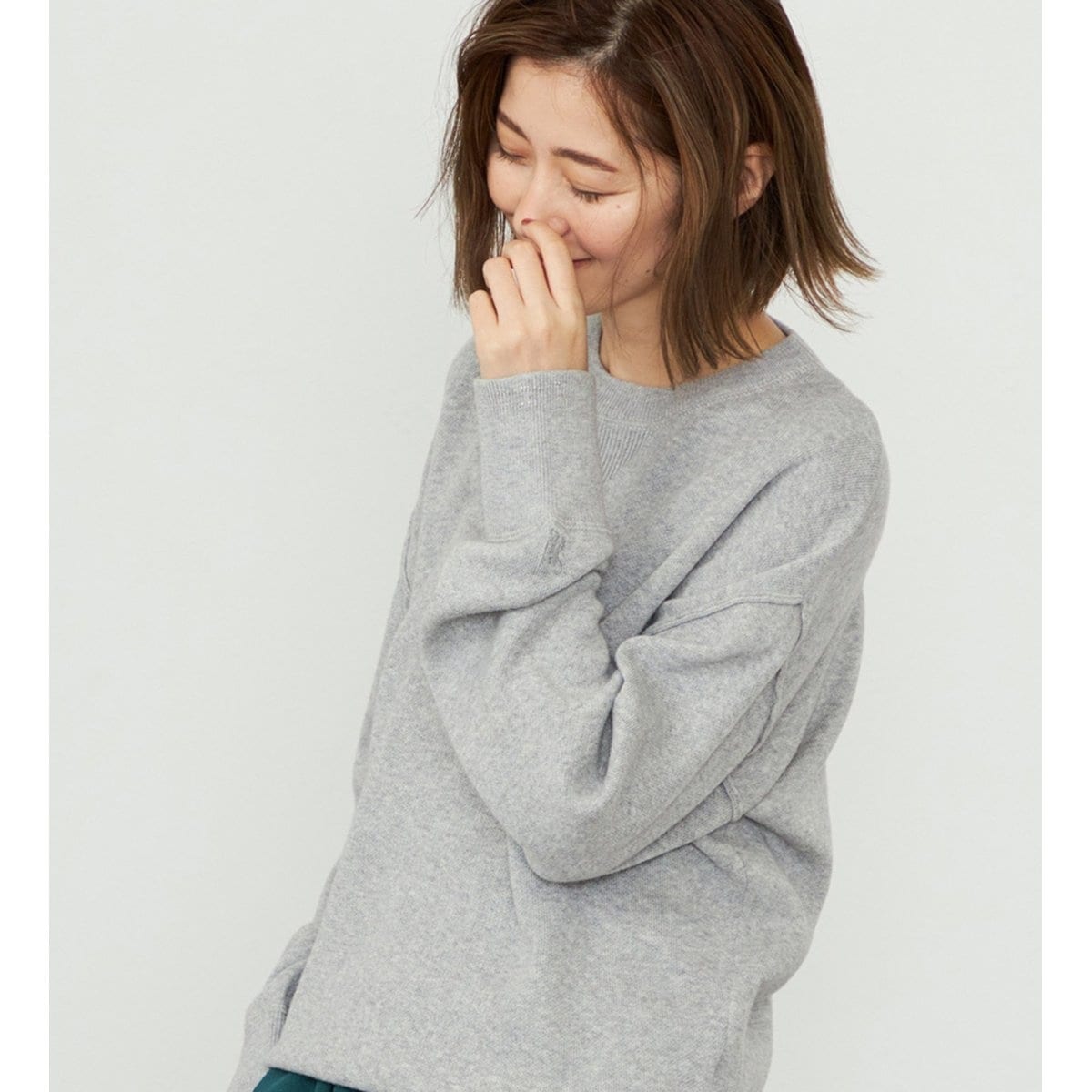 ノーブル　RY/PL テントラインプルオーバー ノーブル NOBLE 【洗える】RY/PL テントラインプルオーバー