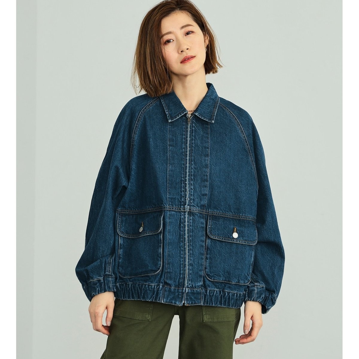 百貨店・直営店限定】SOMETHING デニムトレンチコート