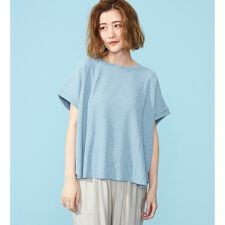 SOMETHING COOL バックタック半袖Tシャツ【涼】