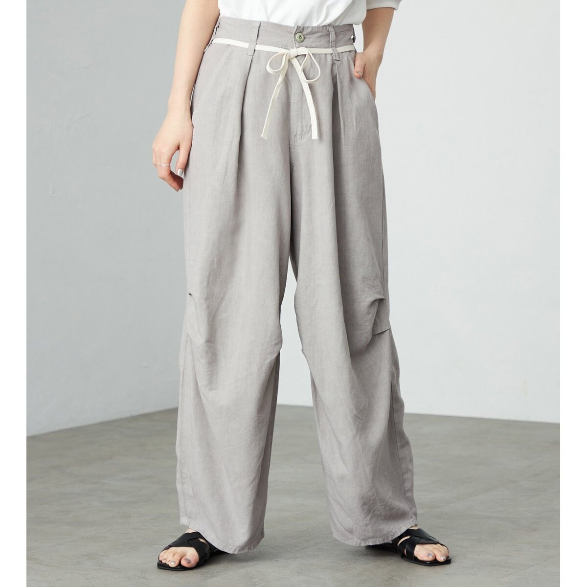 スローブイエナ　LE DENIM ワイドカーブパンツ LE DENIM ワイドカーブパンツ | スローブ イエナ(SLOBE IENA