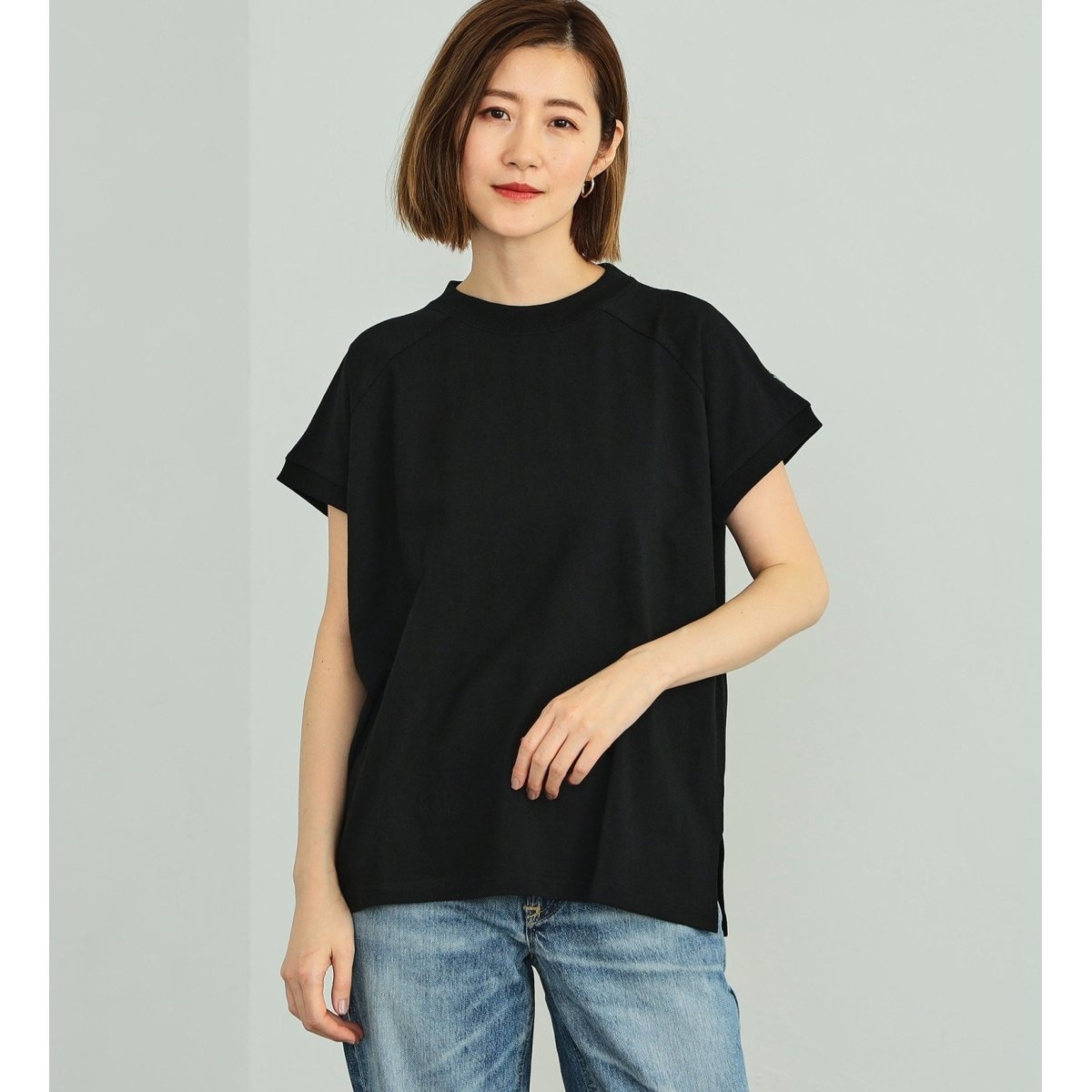 SOMETHING COOL バックタック半袖Tシャツ【涼】 | サムシング