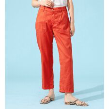 【百貨店・直営店限定】SOMETHING ete リネンテーパードパンツ【綿麻】【涼】