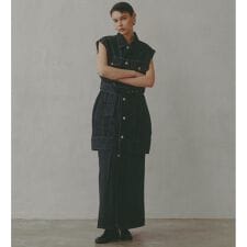 atelier SOMETHING JACKET DETAIL SKIRT/アトリエサムシングロング