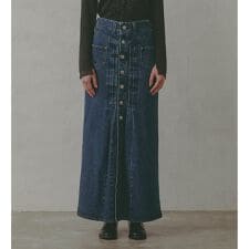atelier SOMETHING JACKET DETAIL SKIRT/アトリエサムシングロング