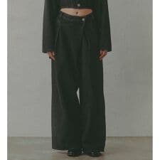 atelier SOMETHING WRAP WIDE PANTS/アトリエサムシングラップワイドパ