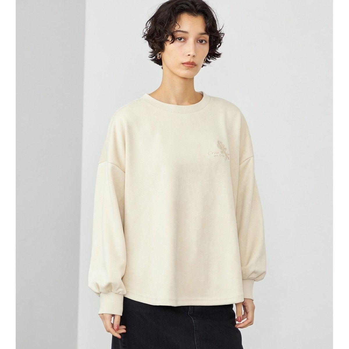 SOMETHING スウェードライクスウェット | サムシング(SOMETHING