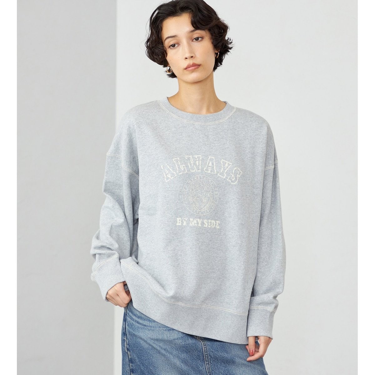 SOMETHING パールスウェット | サムシング(SOMETHING) | マルイウェブ